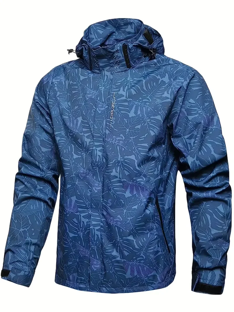 Windbreak Shell Jacket - เสื้อแจ็คเก็ตกันลมกันน้ำสำหรับผู้ชาย ปี 2026 แบบสวมใส่สบาย มีฮู้ด ซิปยาวเต็มตัว