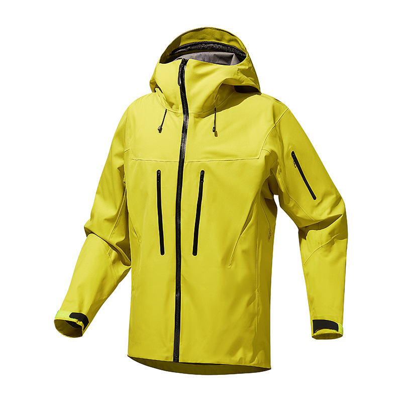 Windbreak Shell Jacket - เสื้อแจ็คเก็ตแบบแข็งสำหรับผู้ชายและผู้หญิง แบบสามชั้น ผลิตจากยาง กันลม กันน้ำ เหมาะสำหรับกิจกรรมกลางแจ้ง