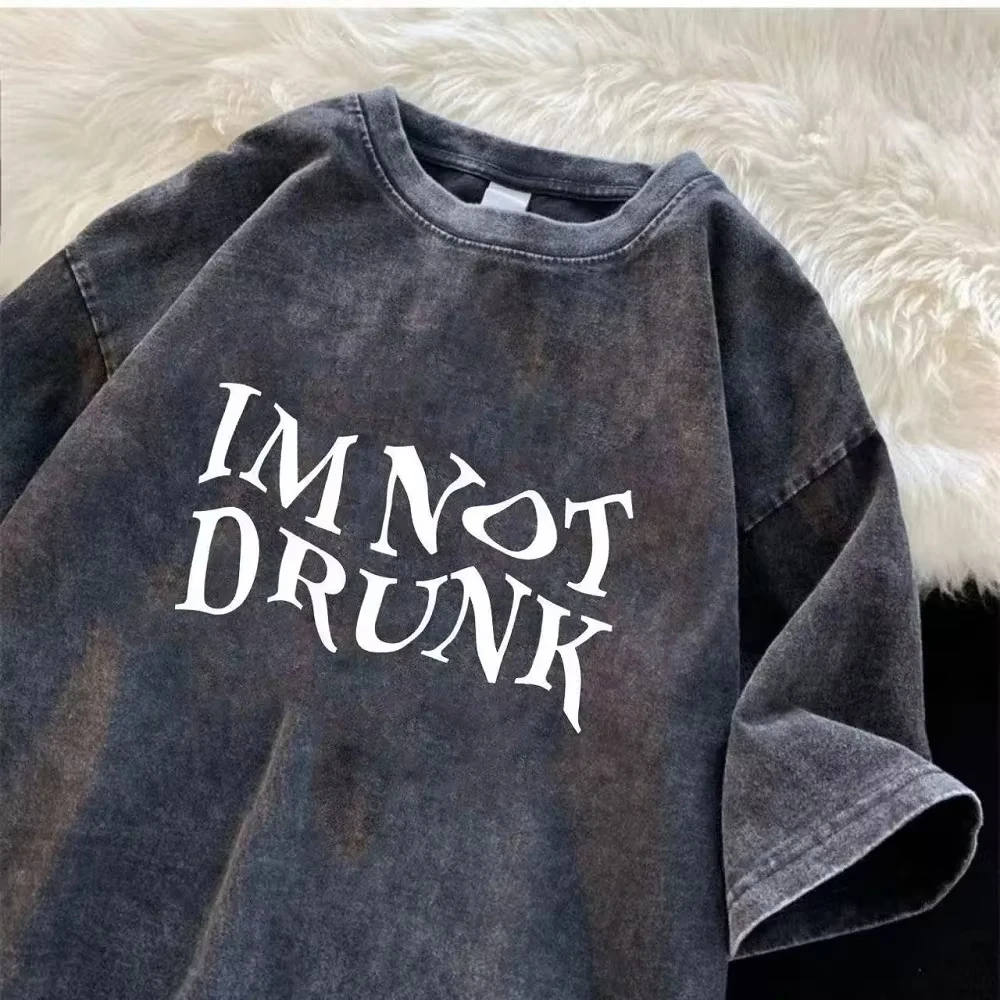 2025 ล้างน้ําVINTAGEเสื้อยืดผู - Street Fashion Trend 2025 บทวิจารณ์และราคา