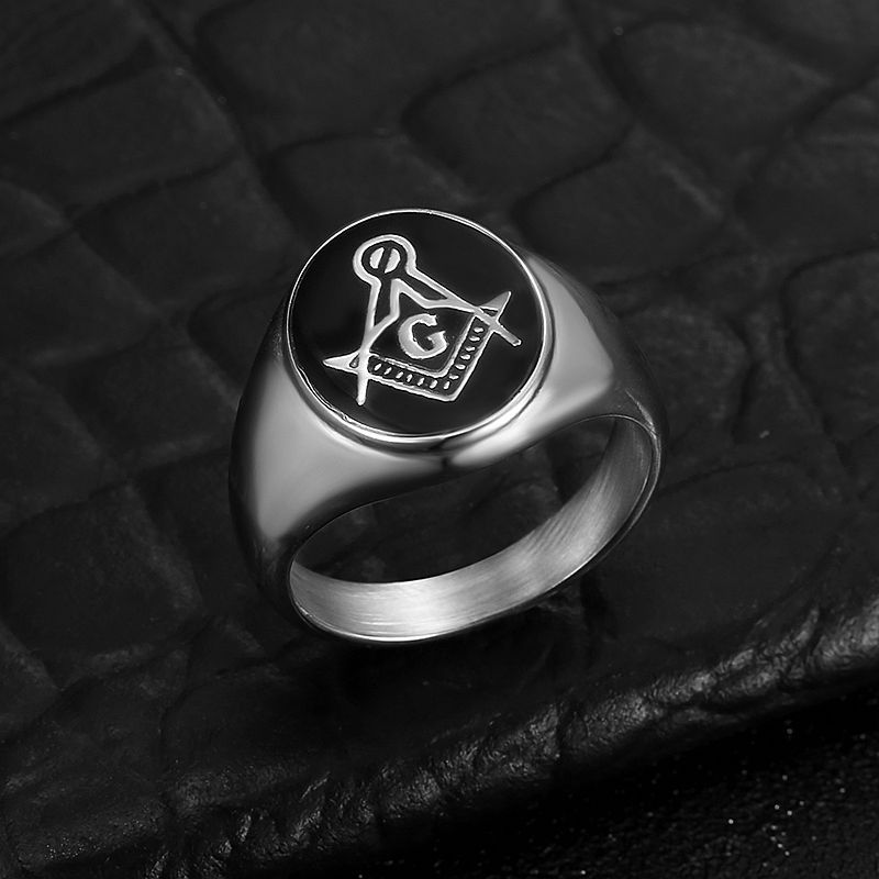 แหวนผู้ชายสไตล์วินเทจ ทำจากสแต - Street Fashion Jewelry บทวิจารณ์และราคา