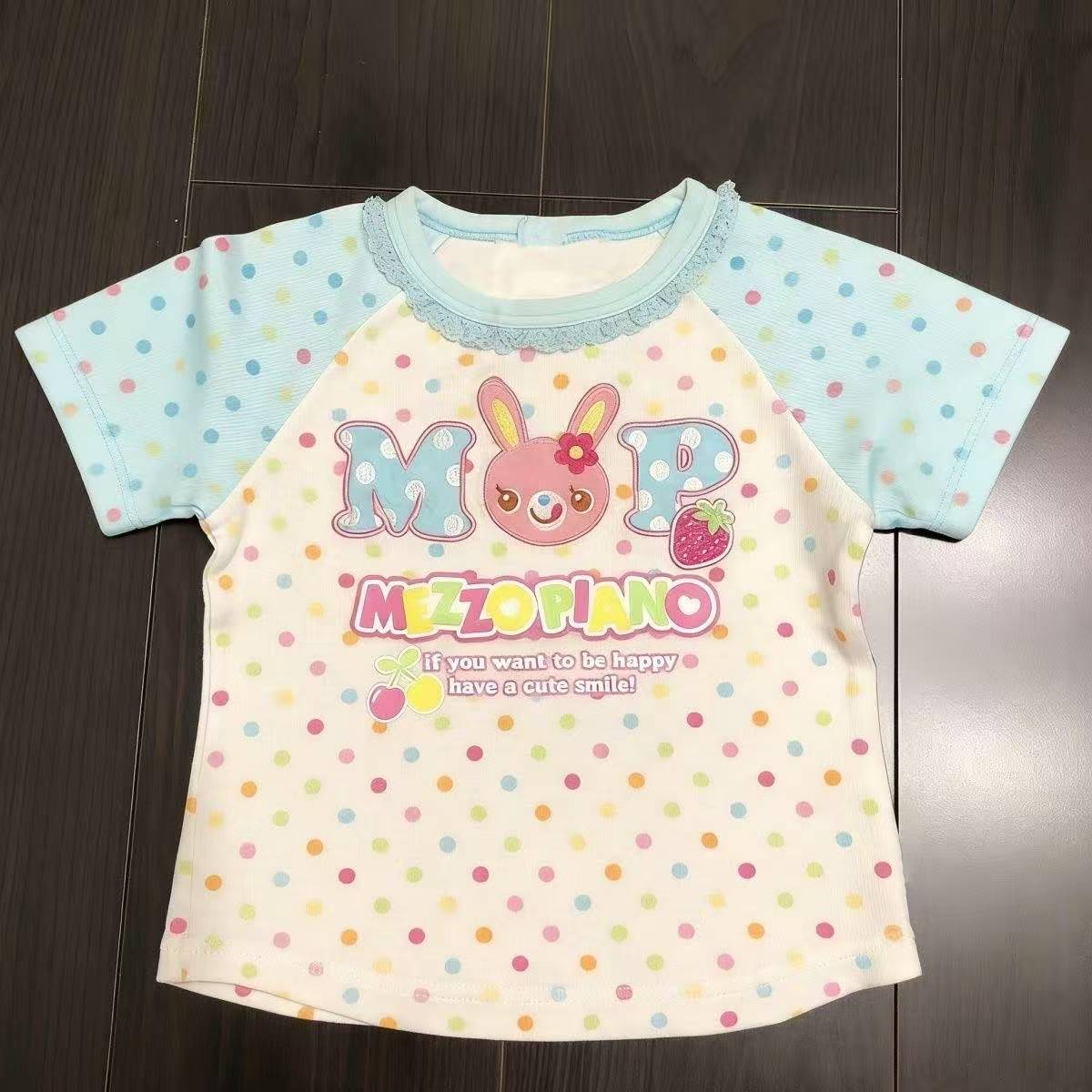 เสื้อยืดแขนสั้นสไตล์วินเทจน่าร - Girl Fashion Street บทวิจารณ์และราคา