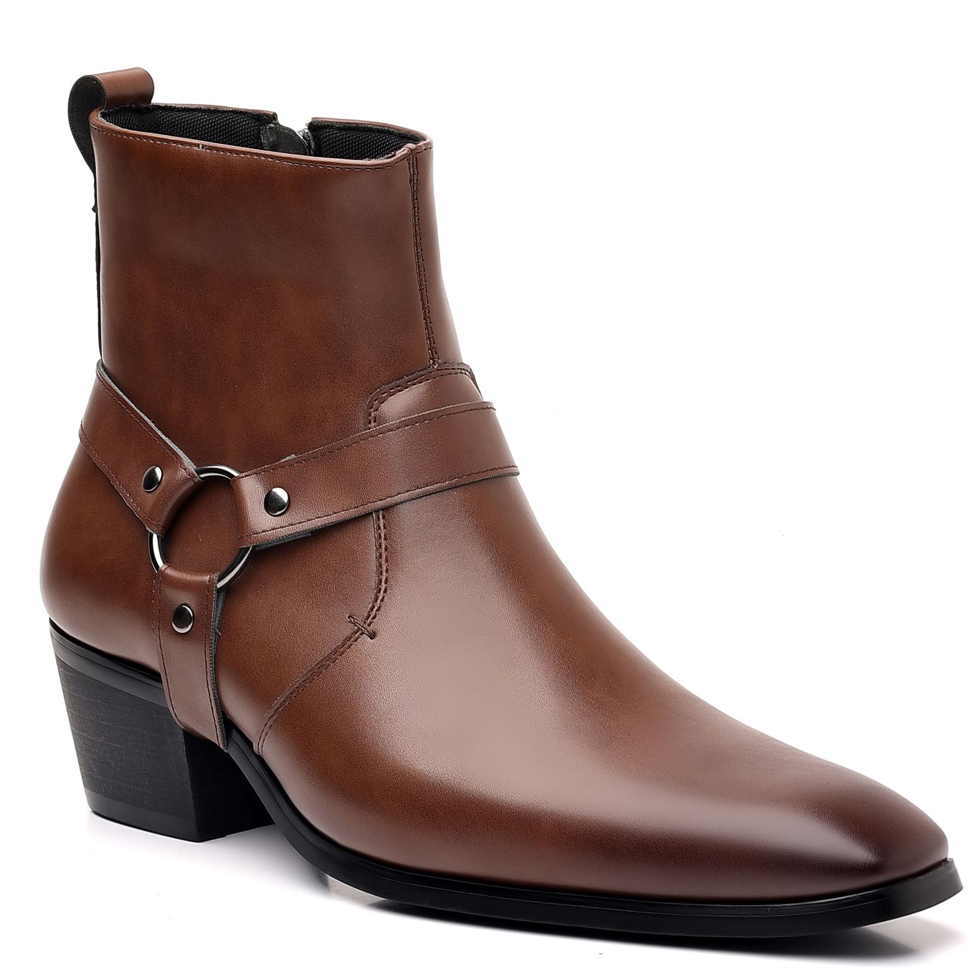 รองเท้าบูทผู้ชาย แฟชั่นดีไซเนอ - Street Fashion Style Male บทวิจารณ์และราคา