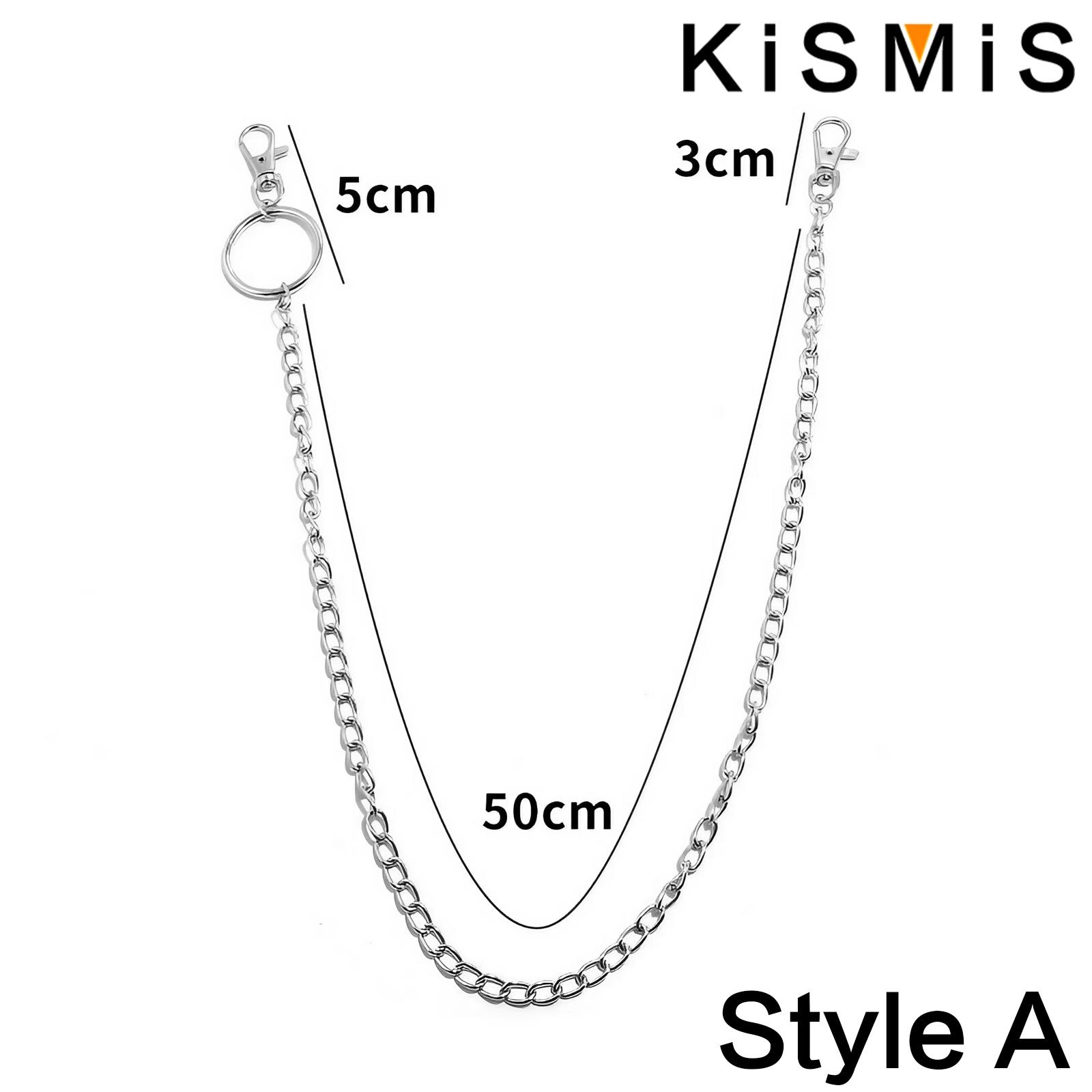 KISMIS 1PC Punk Street พวงกุญแ - Street Fashion Jewelry บทวิจารณ์และราคา