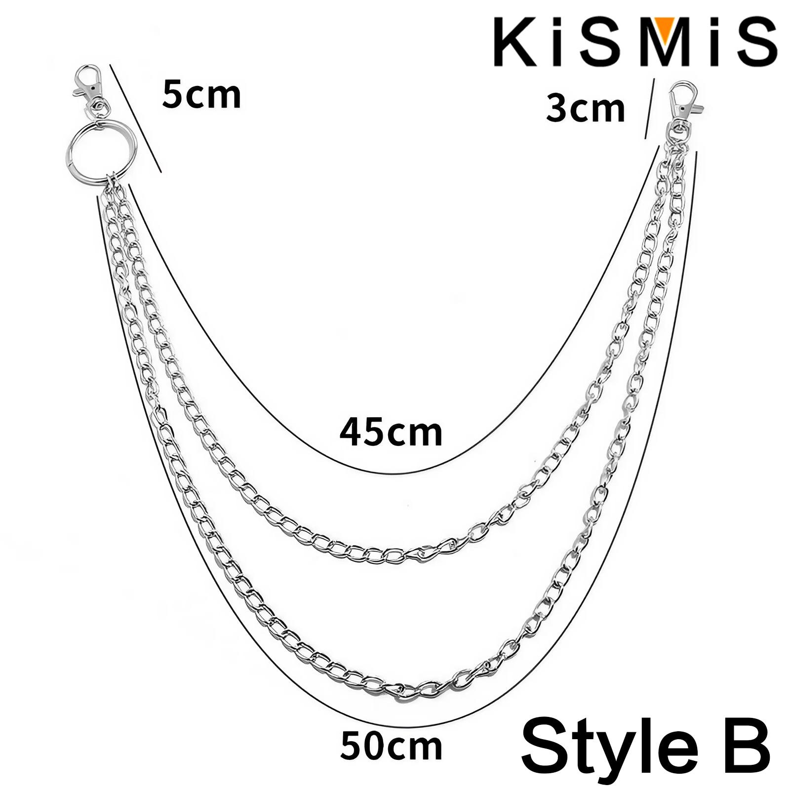 KISMIS 1PC Punk Street พวงกุญแ - Street Fashion Jewelry บทวิจารณ์และราคา