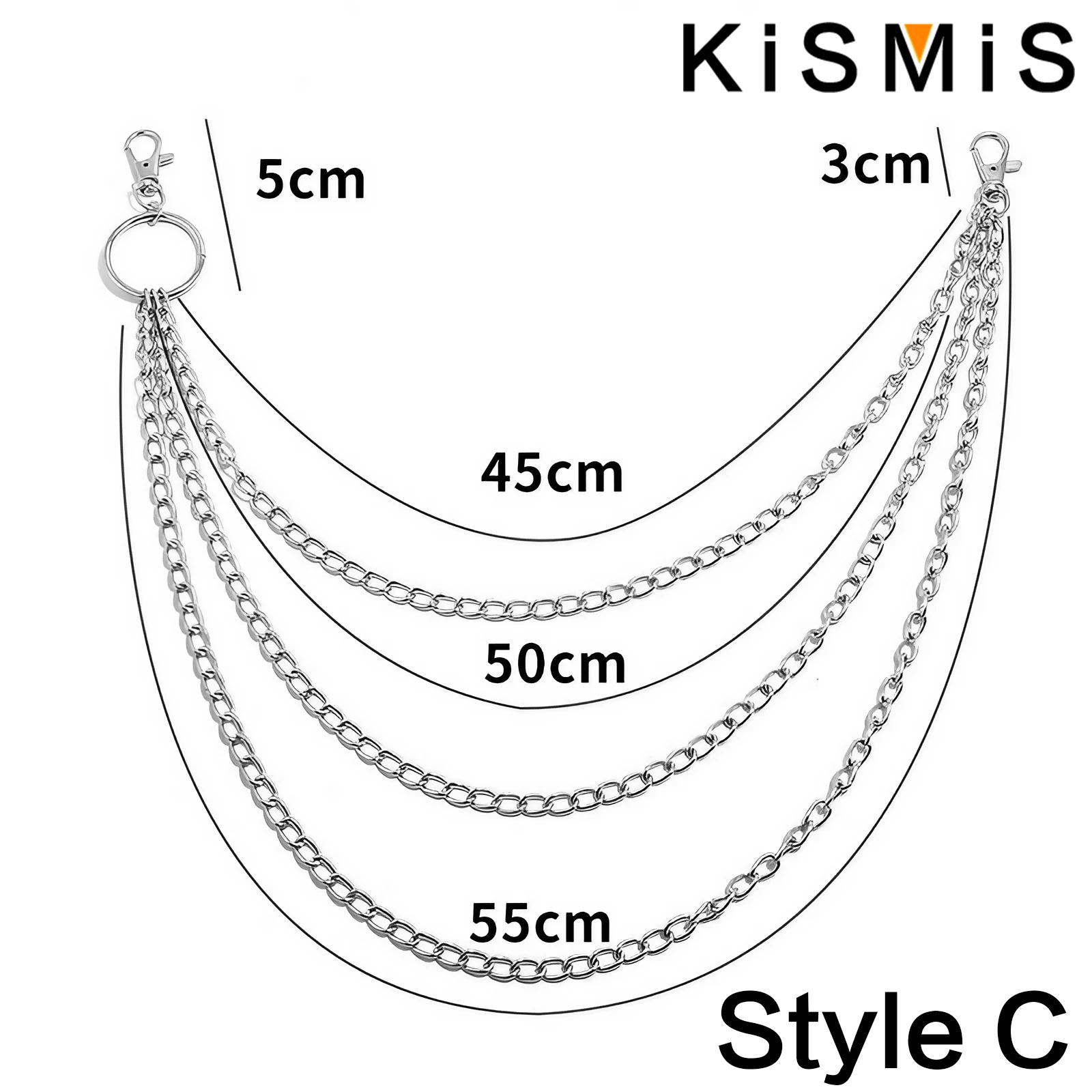 KISMIS 1PC Punk Street พวงกุญแ - Street Fashion Jewelry บทวิจารณ์และราคา