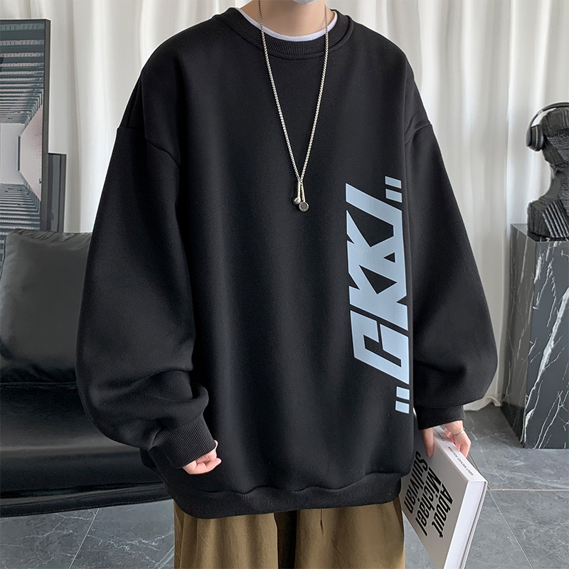 เสื้อฮู้ดแขนยาวคอกลมพิมพ์ลายด้ - Street Fashion Us บทวิจารณ์และราคา