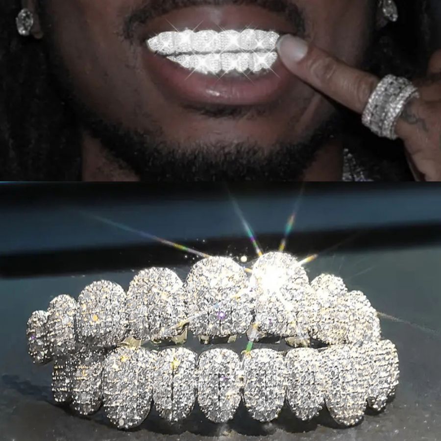 RACHELZ ฮิปฮอป 10/10 ชุดฟันปลอ - Street Fashion Jewelry บทวิจารณ์และราคา