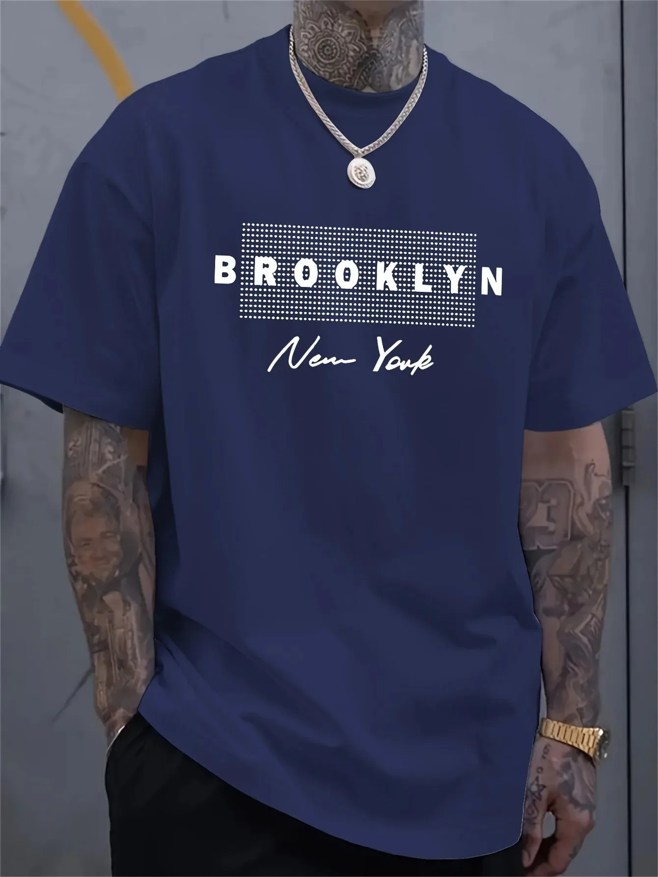 เสื้อยืดพิมพ์ลายตัวอักษรนิวยอร - Street Fashion Of New York บทวิจารณ์และราคา