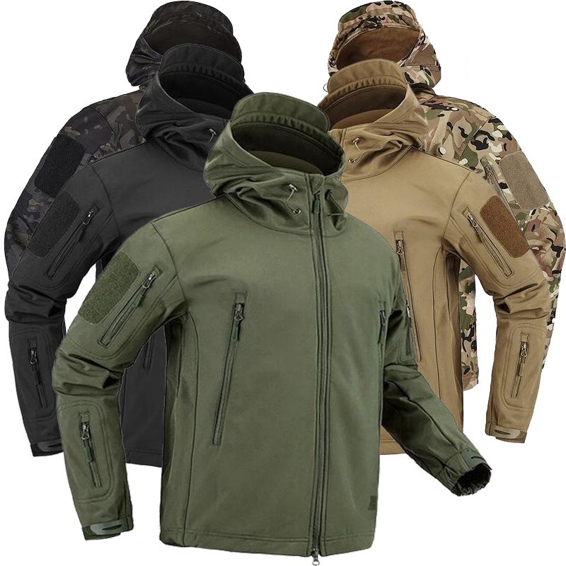 เสื้อแจ็คเก็ตเดินป่าแจ็คเก็ตยุ - Windbreak Shell Jacket บทวิจารณ์และราคา