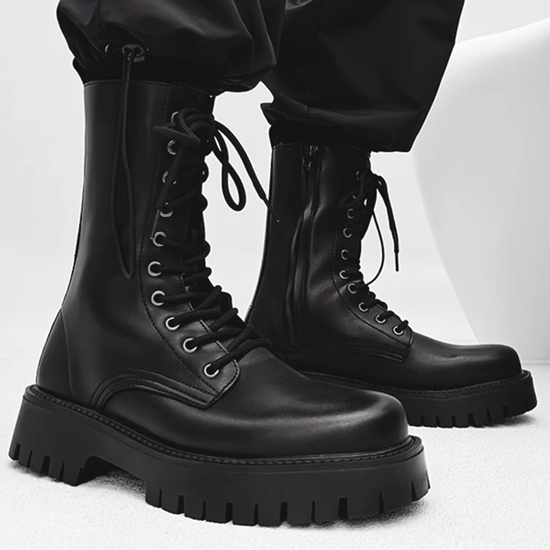 สไตล์อังกฤษแฟชั่นบุรุษรองเท้าบ - Street Fashion Style Male บทวิจารณ์และราคา