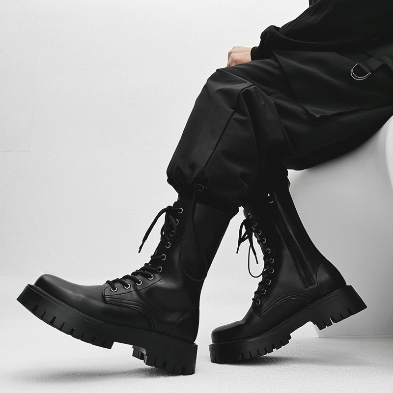 สไตล์อังกฤษแฟชั่นบุรุษรองเท้าบ - Street Fashion Style Male บทวิจารณ์และราคา