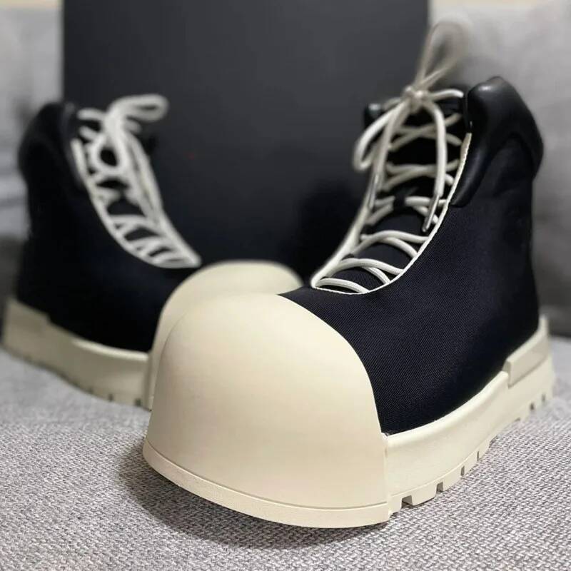 รองเท้าบูทแฟชั่นใหม่สำหรับผู้ช - Street Fashion Style Male บทวิจารณ์และราคา