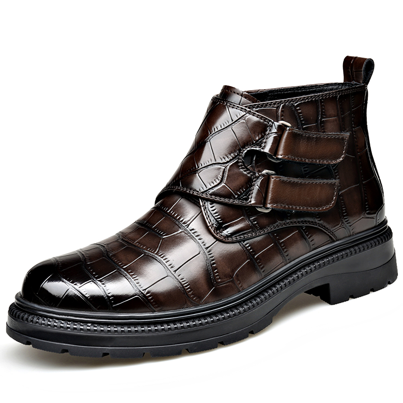 รองเท้าหนังผู้ชายแฟชั่นรองเท้า - Street Fashion Style Male บทวิจารณ์และราคา