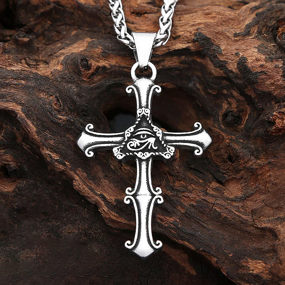 จี้สร้อยคอรูปดวงตาแห่งการมองเห - Street Fashion Egypt บทวิจารณ์และราคา