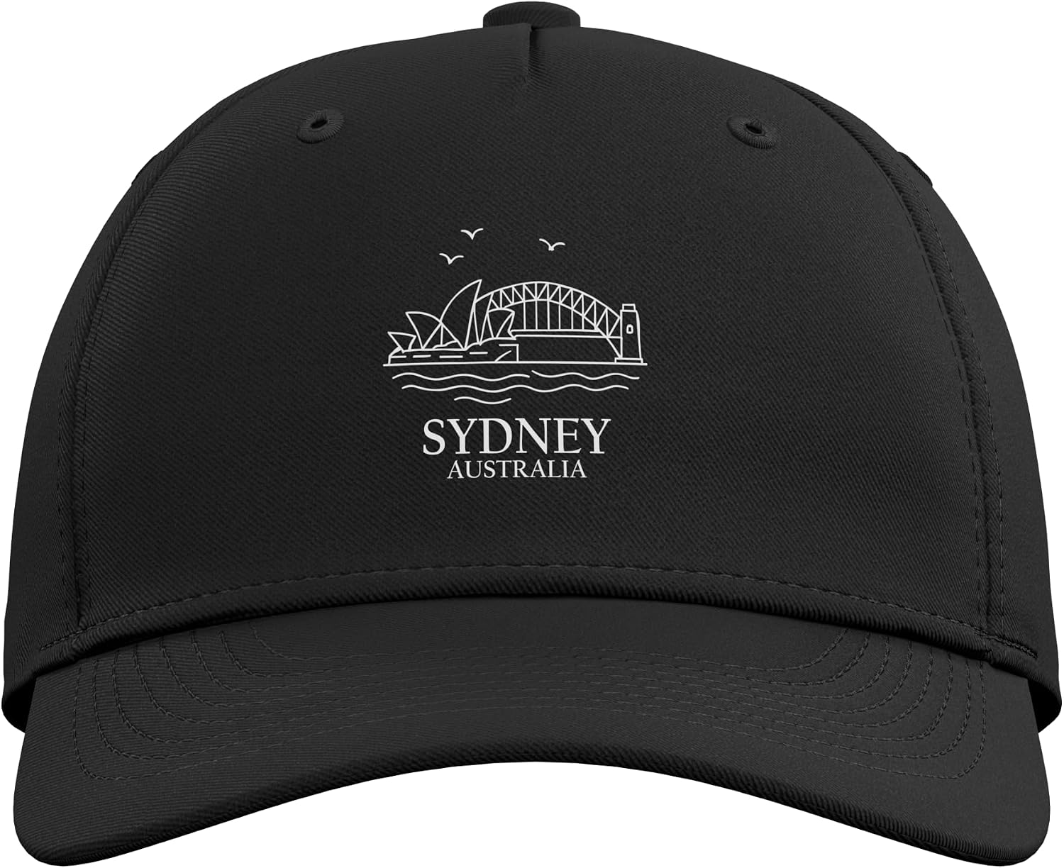 หมวกเบสบอลปรับได้ลายเส้นขอบเมื - Street Fashion Sydney บทวิจารณ์และราคา