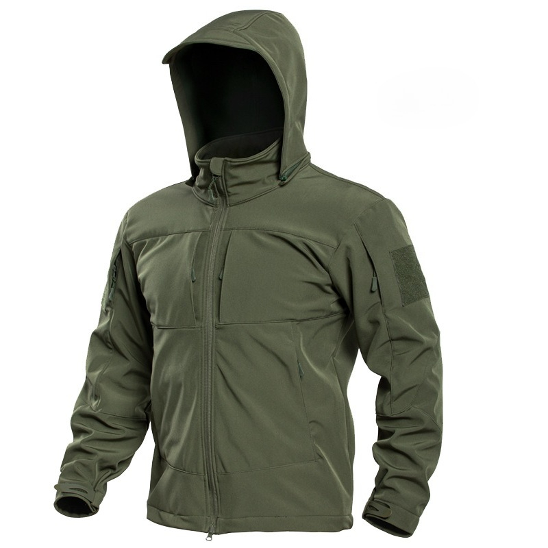 เสื้อแจ็คเก็ตทหารยุทธวิธีแบบพิ - Windbreak Shell Jacket บทวิจารณ์และราคา