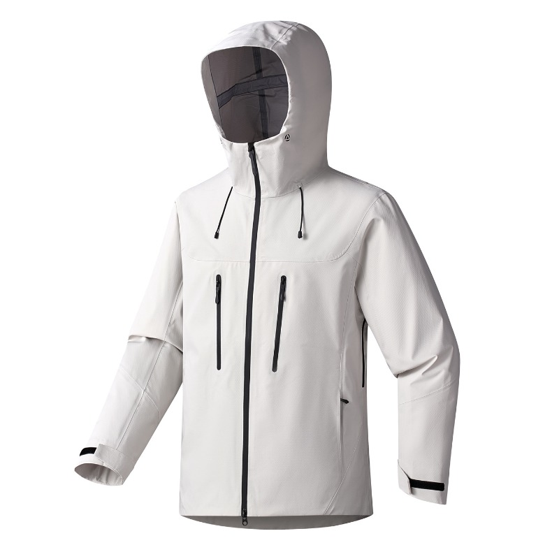 เสื้อแจ็คเก็ตมีฮู้ดแบบแข็งพร้อ - Windbreak Shell Jacket บทวิจารณ์และราคา