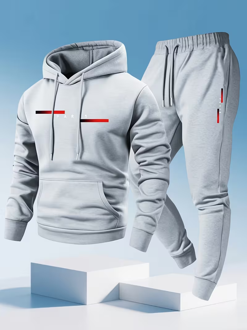 ชุดเซ็ตฮู้ดดี้และกางเกงขายาวพิ - Street Fashion Hoodie บทวิจารณ์และราคา