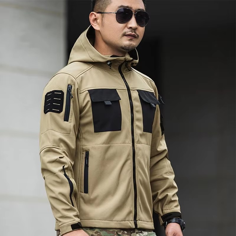 TAD Shark Soft Shell ทหารเสื้อ - Windbreak Shell Jacket บทวิจารณ์และราคา