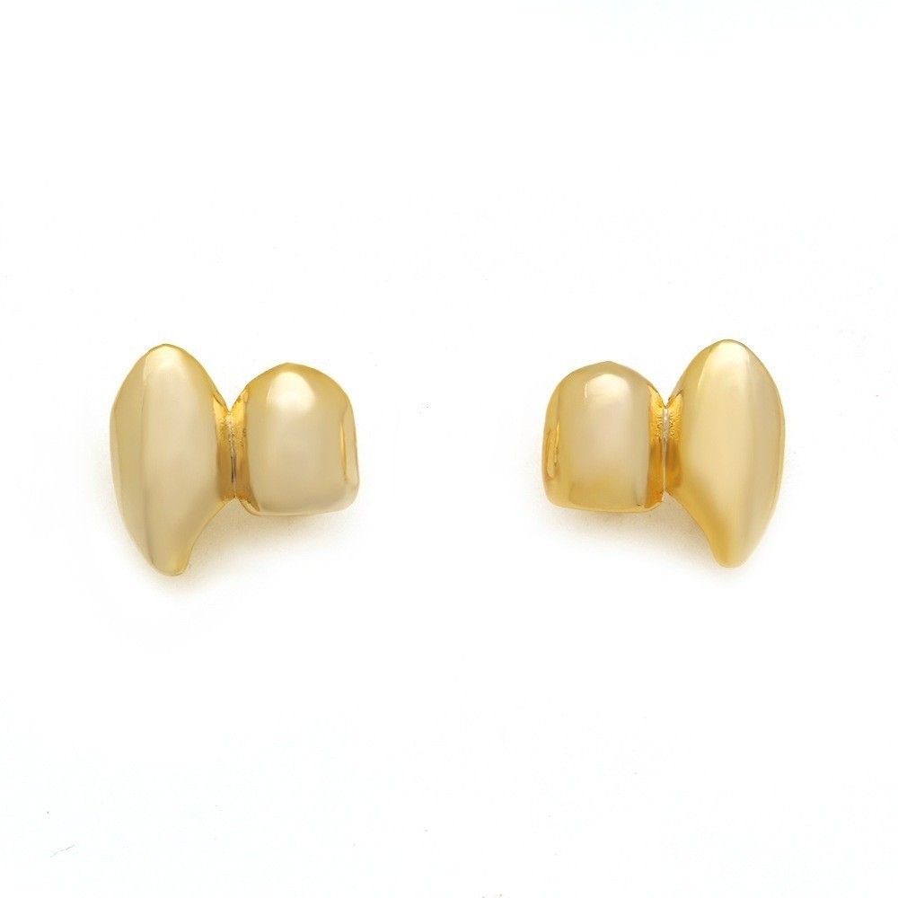 ชุดกริลล์ฟันฮิปฮอปแบบเงา 2 ชิ้ - Street Fashion Jewelry บทวิจารณ์และราคา