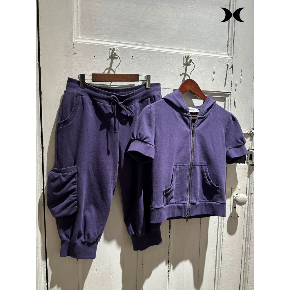 เสื้อฮู้ดซิปแขนสั้นสไตล์สาวสปอ - Street Fashion Us บทวิจารณ์และราคา