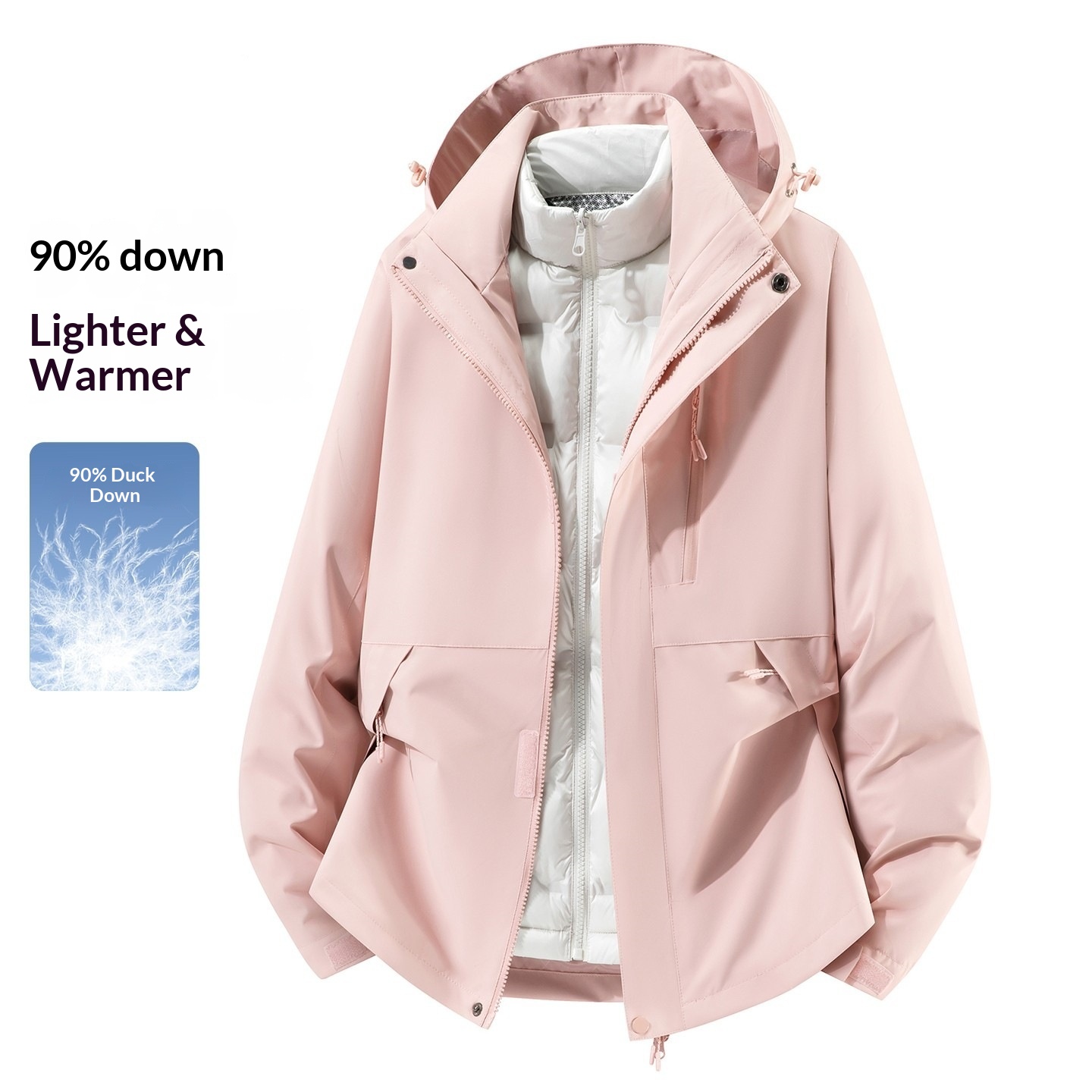 เสื้อแจ็คเก็ตแทคติคอลแบบฮาร์ดเ - Windbreak Shell Jacket บทวิจารณ์และราคา