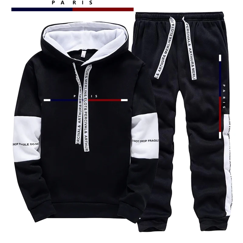 ชุดแฟชั่นพารีสสำหรับผู้ชาย/เสื - Street Fashion Hoodie บทวิจารณ์และราคา