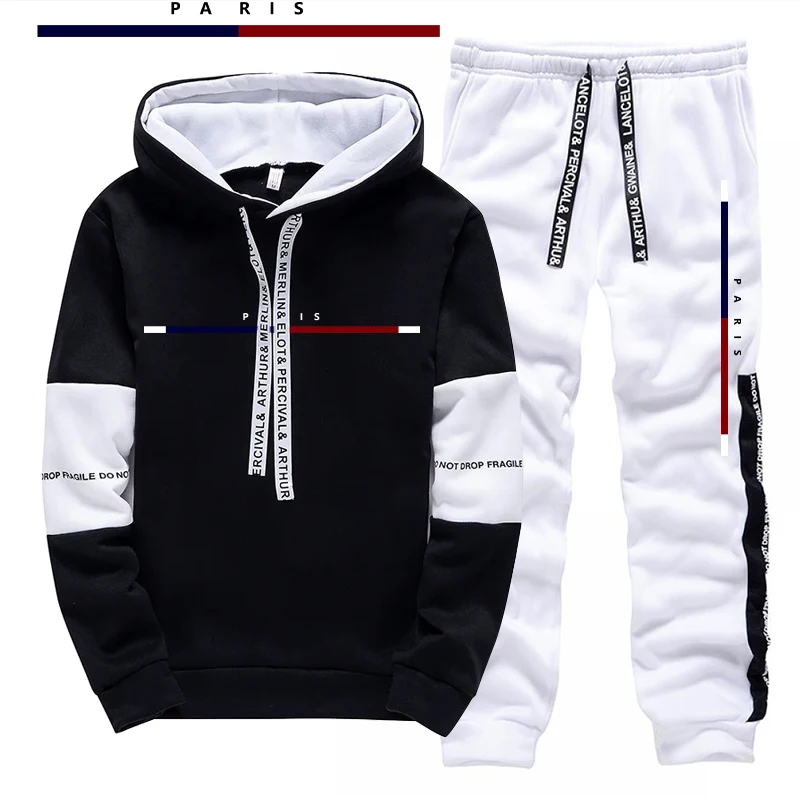ชุดแฟชั่นพารีสสำหรับผู้ชาย/เสื - Street Fashion Hoodie บทวิจารณ์และราคา