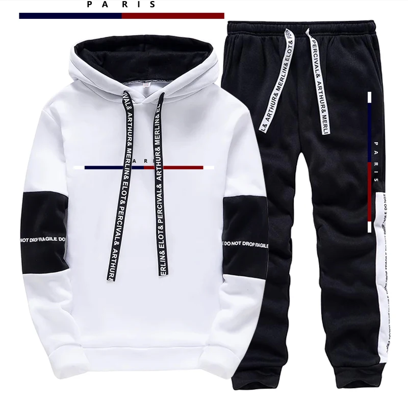 ชุดแฟชั่นพารีสสำหรับผู้ชาย/เสื - Street Fashion Hoodie บทวิจารณ์และราคา